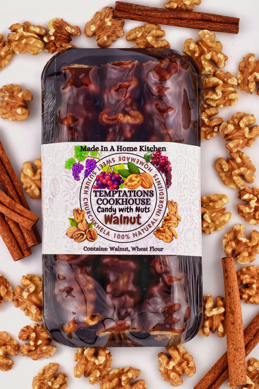 Walnut candy - sweet sujukh walnut treat showcasing natural walnut treats
